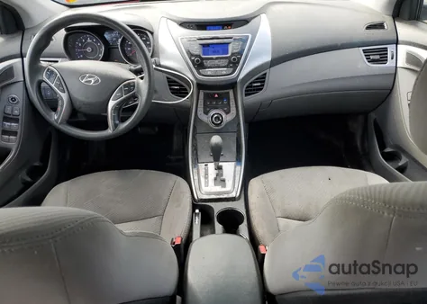 2013 Hyundai Elantra Gls z USA, uszkodzony, nr VIN 5NPDH4AE6DH435108